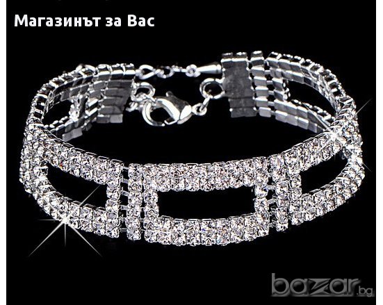 Несравнима гривна - Кристални правоъгълници, снимка 1