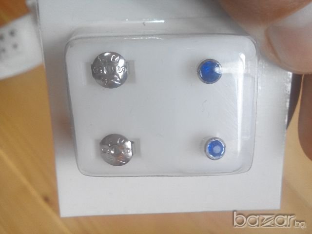 Ново!Обеци- стомана, снимка 5 - Бижутерийни комплекти - 20657055