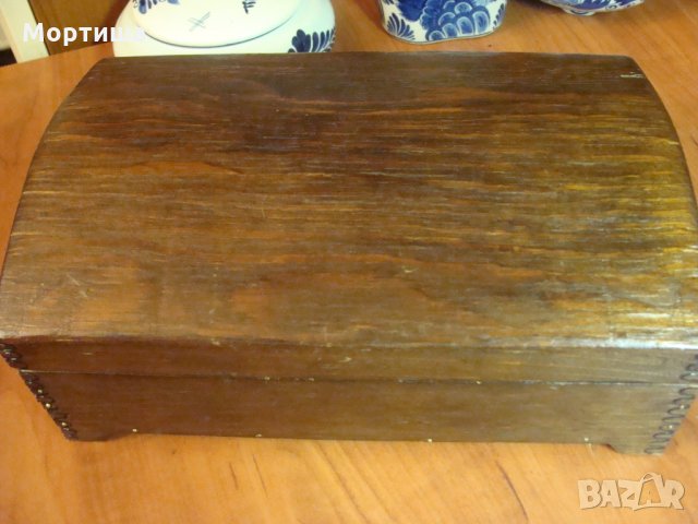 Дървена ръчно изработена кутия за бижута , снимка 2 - Декорация за дома - 24066955