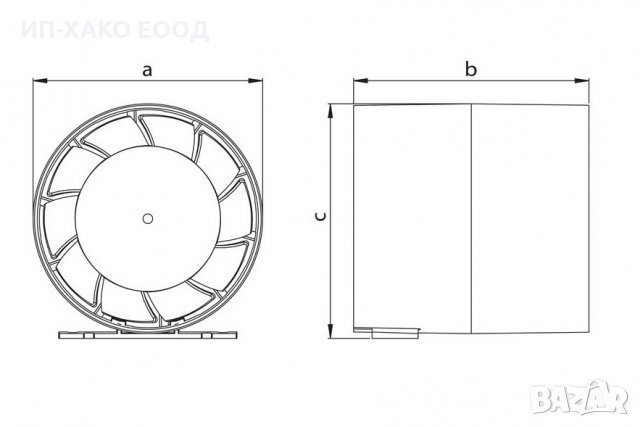 Аксиален вентилатор тръбен AV JET S, снимка 6 - Други - 22755772
