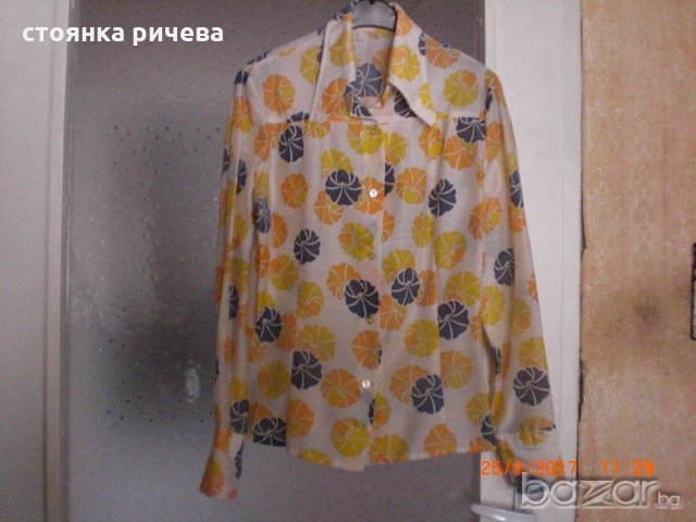 продавам дамска блуза-риза с дълъг ръкав