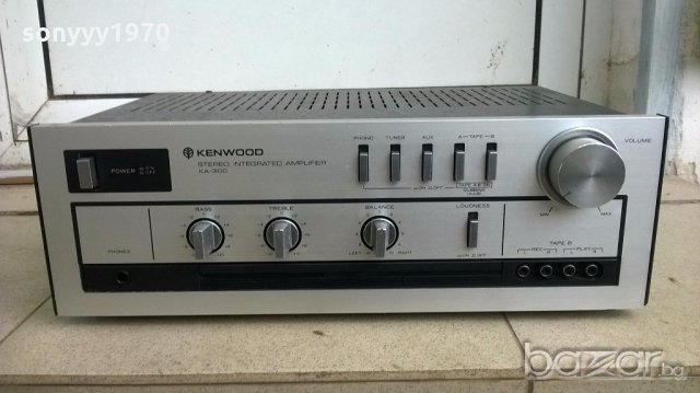 kenwood ka-300 stereo amplifier-внос швеицария, снимка 1 - Ресийвъри, усилватели, смесителни пултове - 19806342