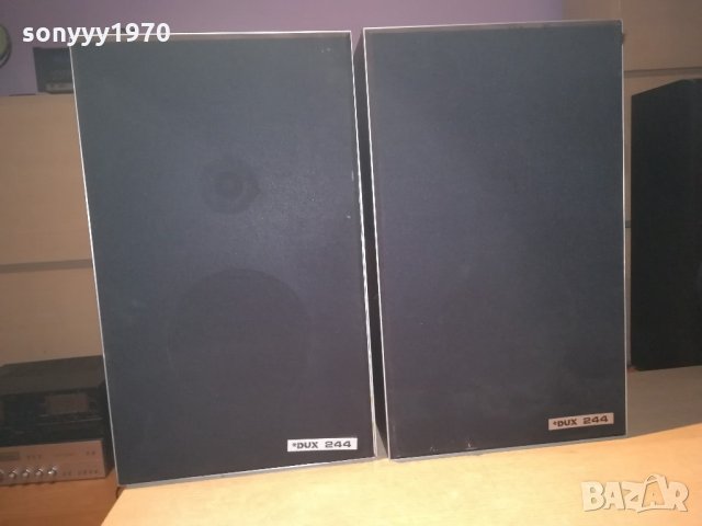 dux j244-2x100w/8ohm-55х33х25см-внос швеицария, снимка 7 - Тонколони - 21645135