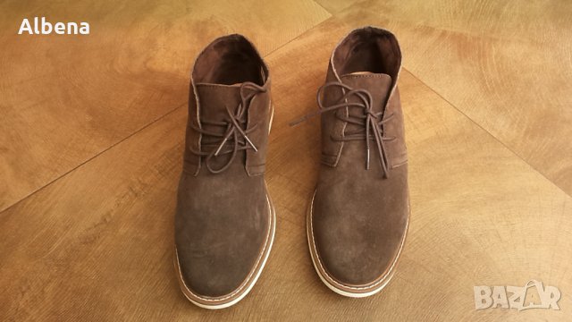 TCHIBO CERTIFIED MERCHANDISE размер EUR 43 / UK9 естествена кожа 9-2-S, снимка 4 - Официални обувки - 25628536