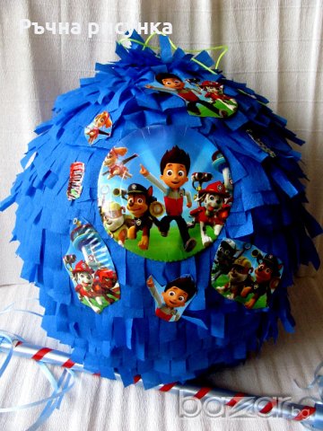  Голяма пинята 115см+ подарък маска и конфети-10лв ,готови за изпращане 	Голяма пинята 115см+ пода, снимка 4 - Декорация за дома - 20444009