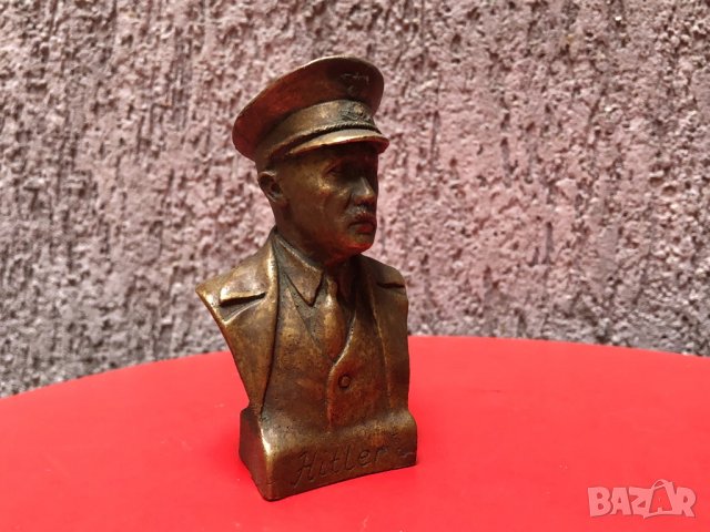 Бюст,статуетка,преспапие на А.Хитлер, снимка 2 - Антикварни и старинни предмети - 10425720