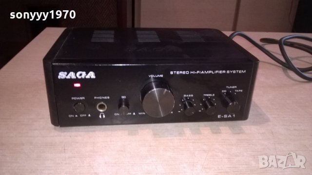 saga e sa-1 hifi amplifier-внос швеицария, снимка 8 - Ресийвъри, усилватели, смесителни пултове - 22535313