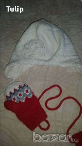 Шалчета и шапки 1-2 г., снимка 3 - Шапки, шалове и ръкавици - 16701659