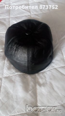 Спортна шапка естествена кожа, снимка 3 - Шапки - 21095425