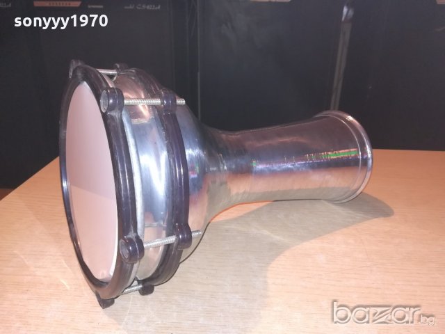 НОВА Тарамбука алуминиева/метална инокс-31/21см-нова, снимка 7 - Ударни инструменти - 21061333