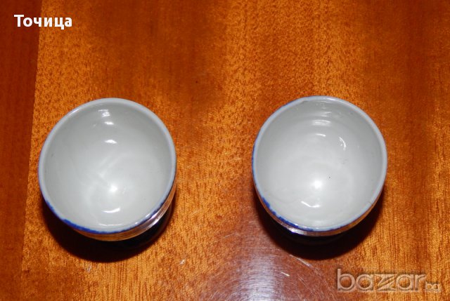 Japan Две много стари порцеланови чаши за саке , снимка 2 - Други ценни предмети - 13059132