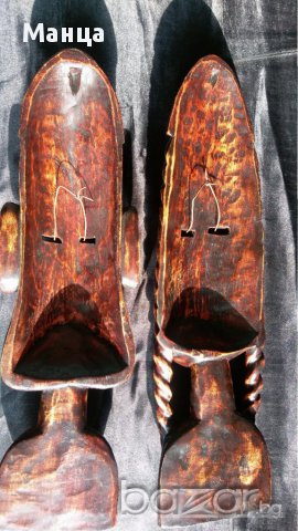 Африкански статуетки Хохе 3 броя , снимка 2 - Статуетки - 17149278