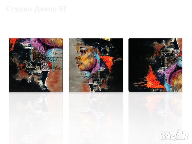 Картина Арт жена абстракт #499, снимка 2 - Картини - 25818178