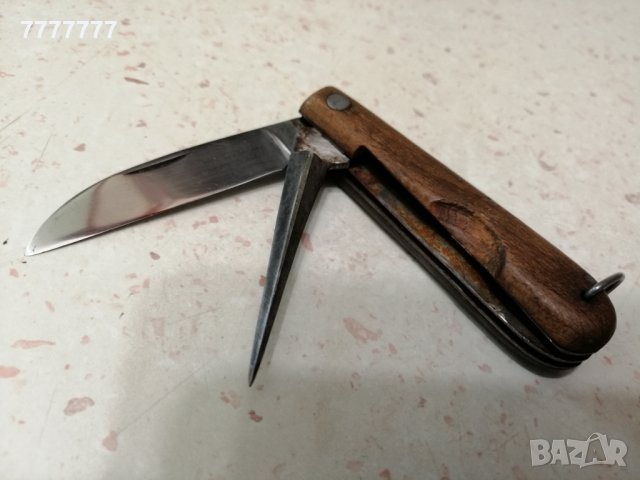 Стар колекционерски джобен нож, снимка 4 - Антикварни и старинни предмети - 24852334