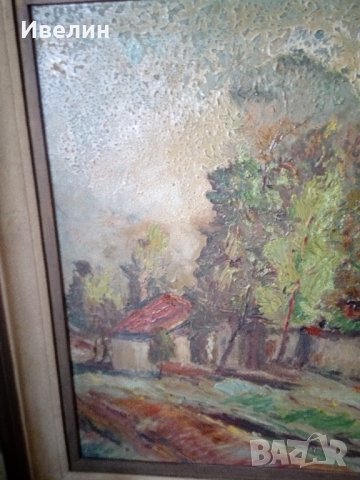 стара картина-пейзаж, снимка 3 - Картини - 22184173