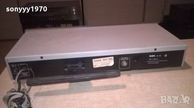 saba mt180 tuner 20v-внос швеицария, снимка 12 - Ресийвъри, усилватели, смесителни пултове - 24516857