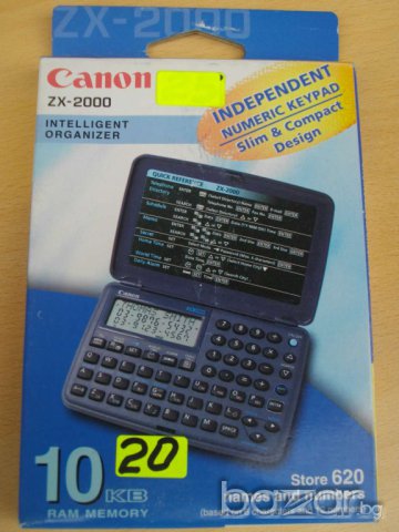Органайзер ''CANON - ZX - 2000'' - 2, снимка 1 - Друга електроника - 7883457