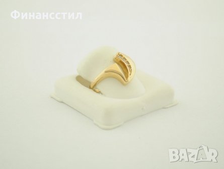 нов златен пръстен 42919-6, снимка 2 - Пръстени - 22356472
