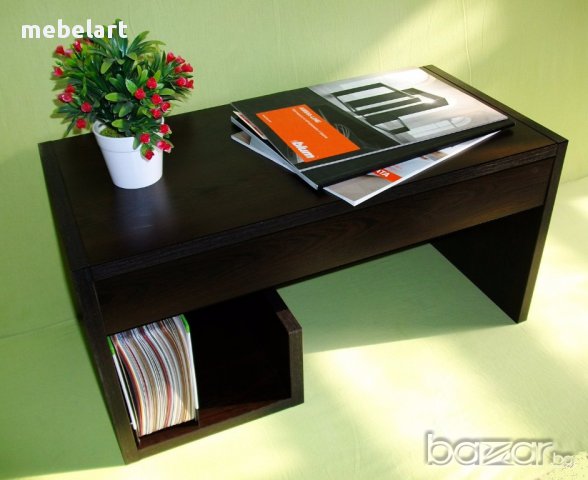 Помощна маса - Венге, снимка 2 - Маси - 18130902