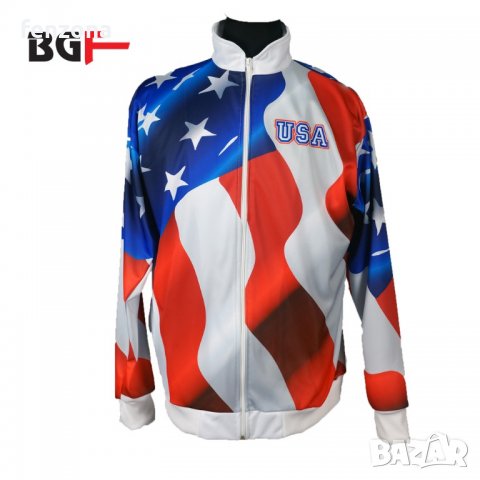 Горнище USA, снимка 2 - Спортни дрехи, екипи - 22137735