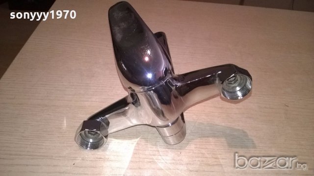 смесител за стена с чучур 23см-нов, снимка 4 - Смесители - 19218325