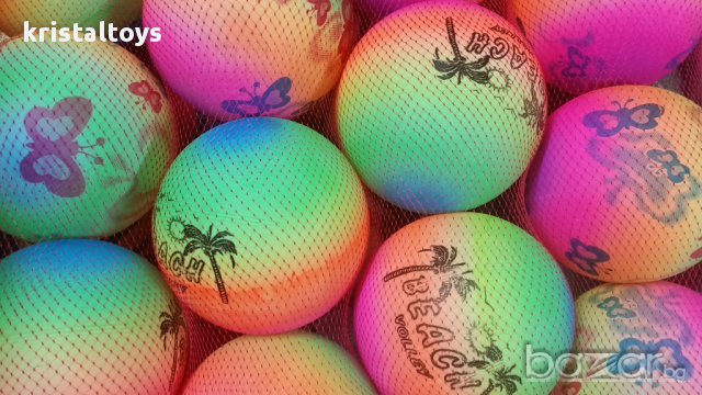 Детска топка за игра Дъга, снимка 1