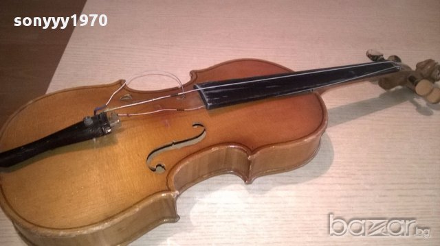 Цигулка за ремонт-реставрация-52х18х7см, снимка 3 - Струнни инструменти - 18059991