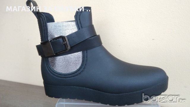 ДАМСКИ ГУМЕНИ БОТИ 0490-2, снимка 4 - Дамски боти - 19704666