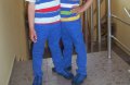 Страхотни детски сини скини дънки-размер-104-110, снимка 1 - Детски панталони и дънки - 10397659