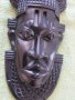 Африканска маска от абанос -по-голяма, снимка 6