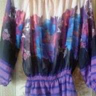 блуза в лилаво , снимка 1 - Блузи с дълъг ръкав и пуловери - 12702551