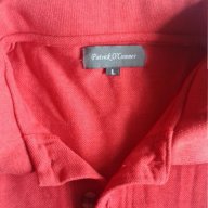 Червена тениска XL, снимка 2 - Тениски - 18193152
