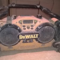 dewalt-строително радио за ремонт-внос англия, снимка 4 - Ресийвъри, усилватели, смесителни пултове - 26108670