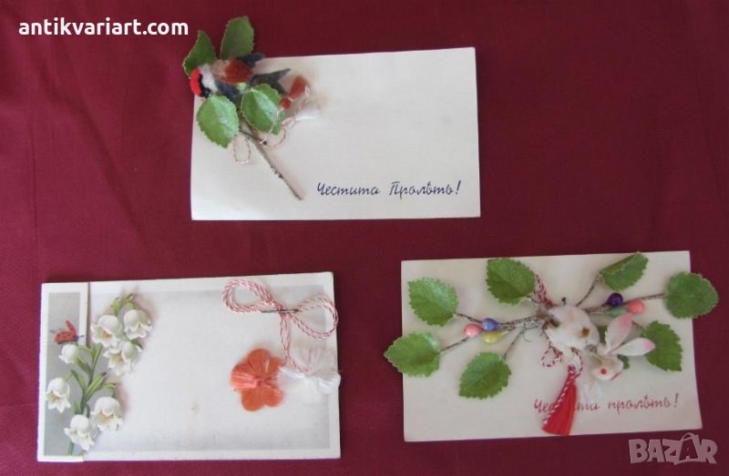 1942 год 3 броя Брошки, Мартеници, снимка 1