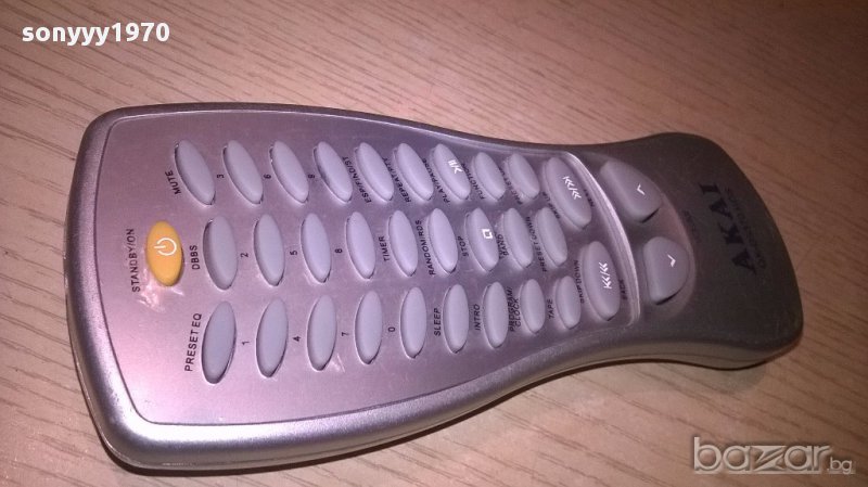Akai remote-оригинално-внос швеицария, снимка 1