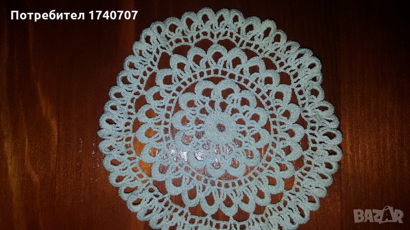 каре за декорация диаметър 11 см на една кука , снимка 1