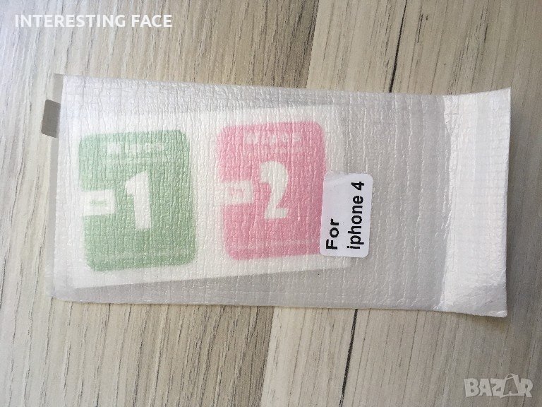 Стъклен протектор за iPhone 4, снимка 1
