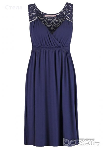 ANNA FIELD дамска рокля, нова, с етикет, тъмно синя, снимка 1