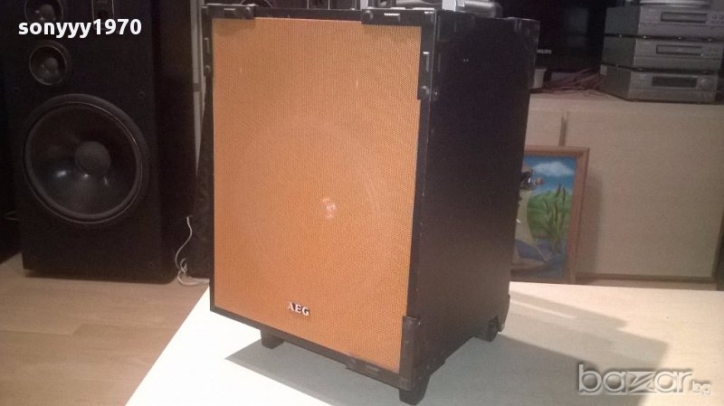 Aeg-germany-музикантско кубе-45/30/30см-за ремонт-внос швеицария, снимка 1