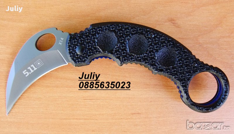 Сгъваем нож /карамбит/ TARANI X14, снимка 1