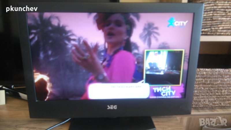 Телевизор 21,6" с DVD, SDcard, USB, снимка 1
