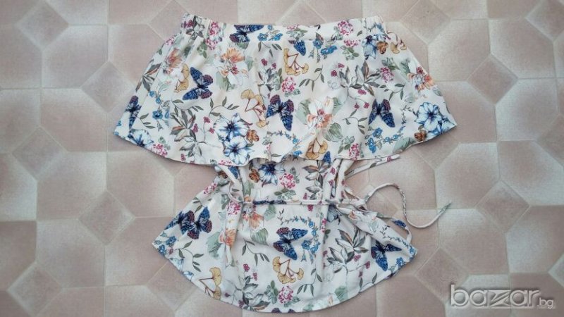 Страхотна блузка с паднало рамо, снимка 1