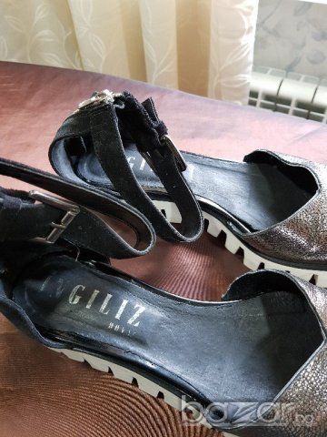 INGILIZ  -дамски обувки -40-41 естествена кожа , снимка 2 - Дамски ежедневни обувки - 19653605