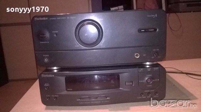 technics amplifier+tuner/procesor-внос швеицария, снимка 3 - Ресийвъри, усилватели, смесителни пултове - 18865833