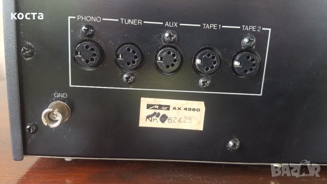 Metz Mecasound AX 4960, снимка 6 - Ресийвъри, усилватели, смесителни пултове - 25479243