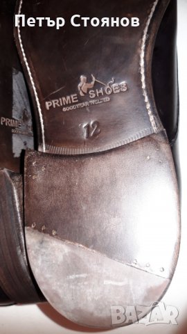 Ръчно изработени обувки от естествена кожа PRIME SHOES №46, снимка 12 - Официални обувки - 25124955