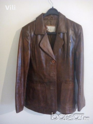 Дамско кожено сако - естествена кожа !- запазено..без дефекти !