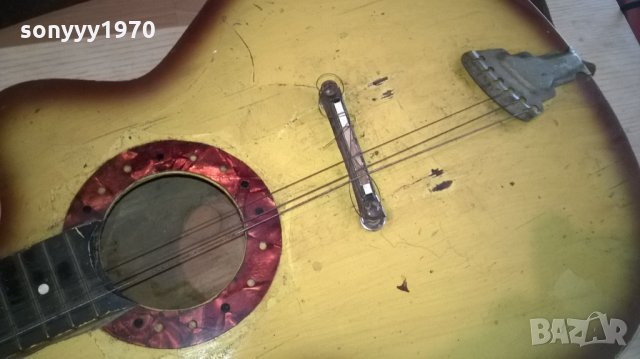 ПОРЪЧАНА-АНТИК-orfeus-ретро колекция-китара-102х40х8см, снимка 9 - Китари - 25186925