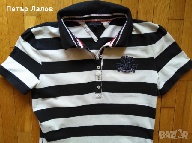 Намалена Tommy Hilfiger тениска женска, снимка 2 - Тениски - 24288305