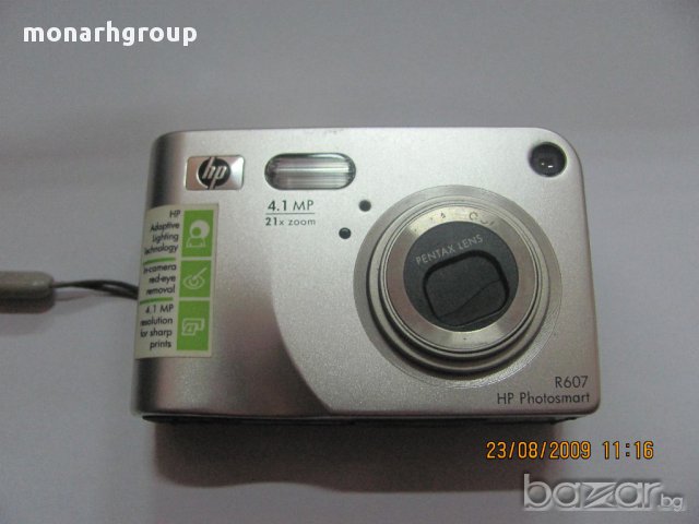 Фотоапарат HP Photosmart R607